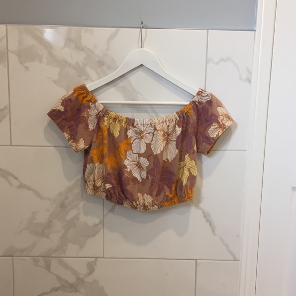 Wilfred | Retro Off The Shoulder Crop Top sold on Vinted - Picture 9 of 10